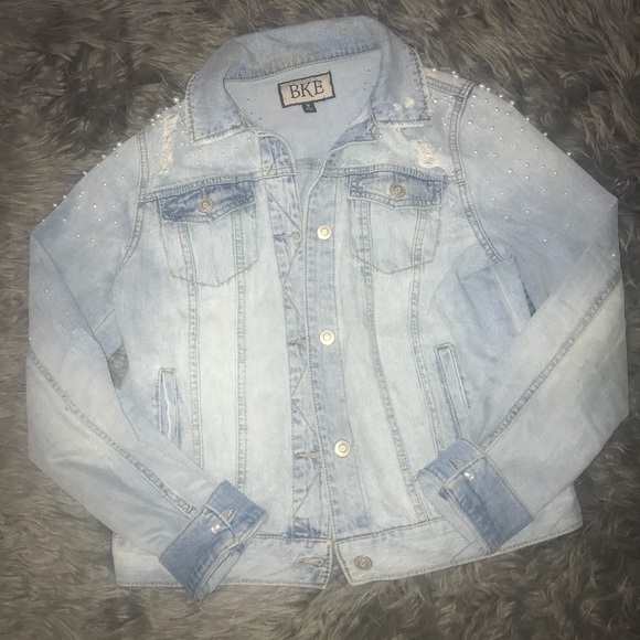 buckle jean jacket